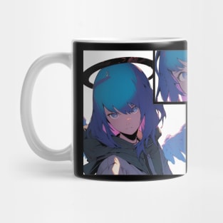 Anime Girl Cartoon Style - Manga Girl Mug